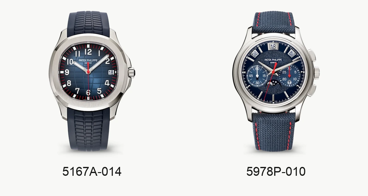 Patek Philippe Aquanaut 5167A-014 and chronograph 5978P-010. Photos: Patek Philippe.