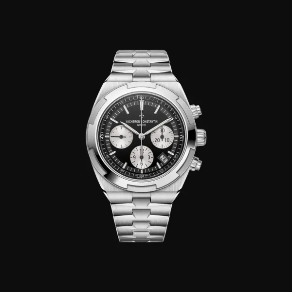 Overseas Chronograph Steel Reverse Panda "Reverse Panda"