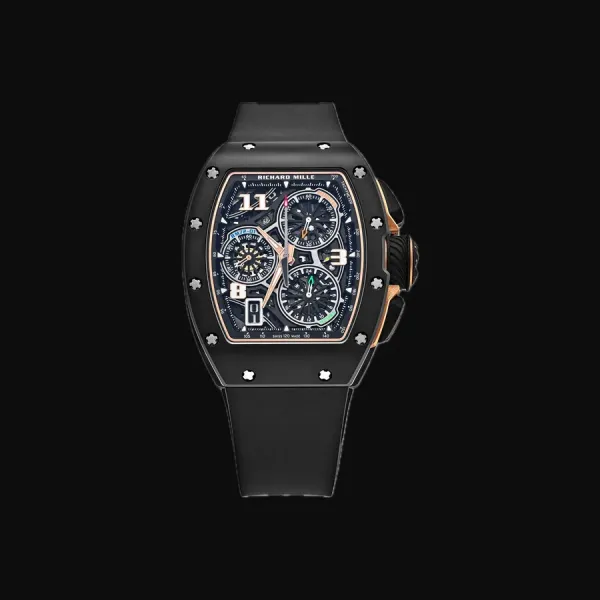 RM 72-01 Lifestyle In-House Chronograph Black Ceramic
