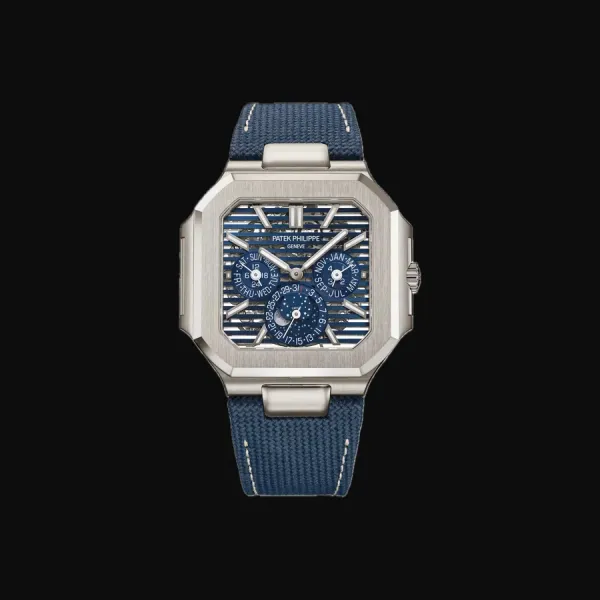 Cubitus Perpetual Calendar Skeleton 5840 "Blue skeleton dial"