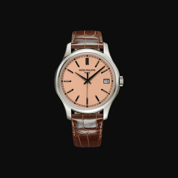 Calatrava 5227G — Salmon Rose-Gilt Dial "Rose-gilt salmon dial"