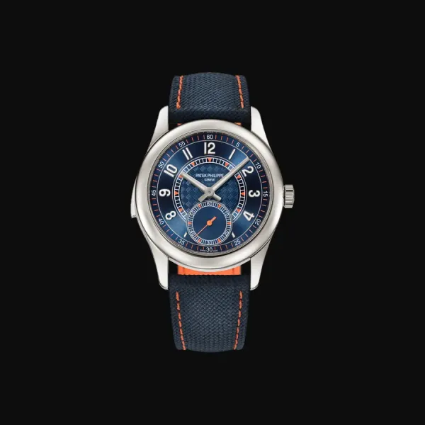 Minute Repeater 7047G — Navy Carbon Dial "Carbon-texture navy dial"