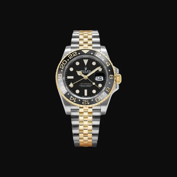 GMT-Master II Oystersteel Yellow Gold Black Dial