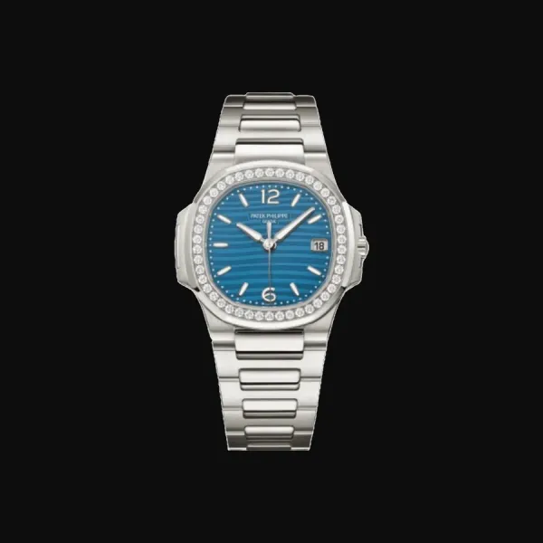 Nautilus White Gold Blue Dial