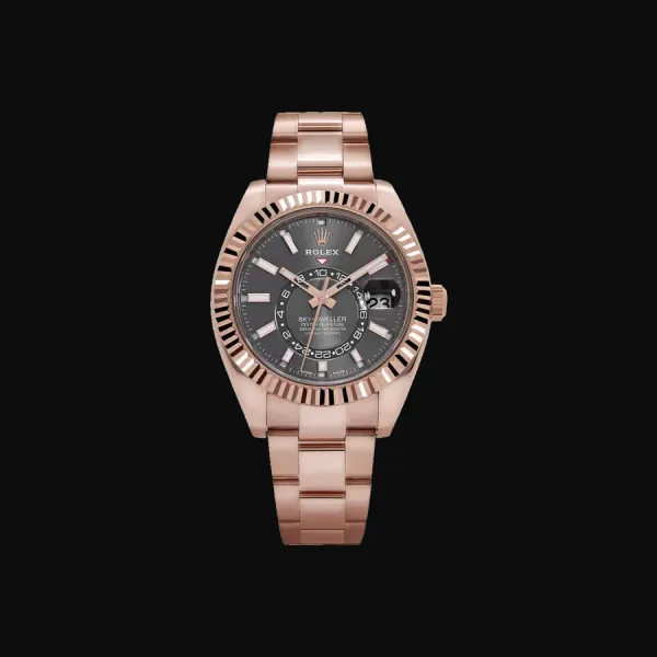 Sky-Dweller Rose Gold Grey Dial