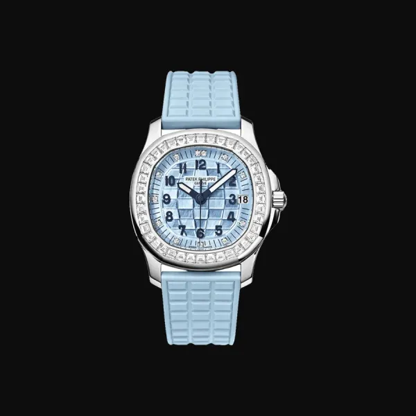 Aquanaut Luce White Gold Blue Mother of Pearl Dial