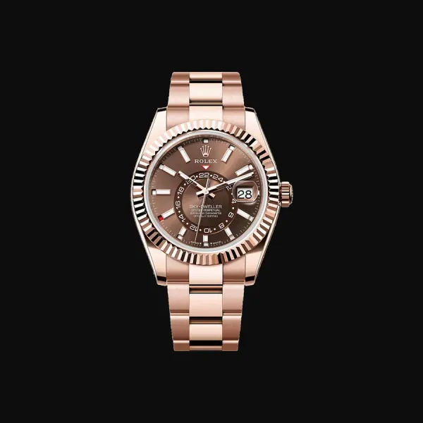 Sky-Dweller Rose Gold Chocolate Dial