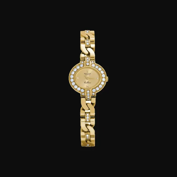 Cellini Yellow Gold Champagne Diamond Dial