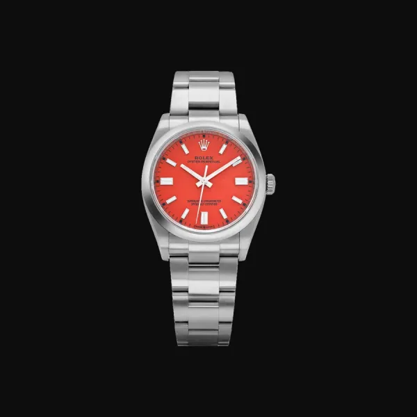 Oyster Perpetual 36 Coral Red Dial
