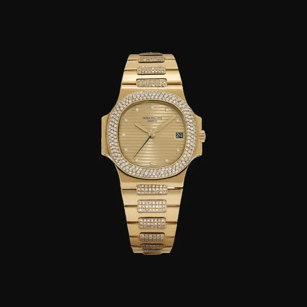Nautilus Yellow Gold Diamond Dial