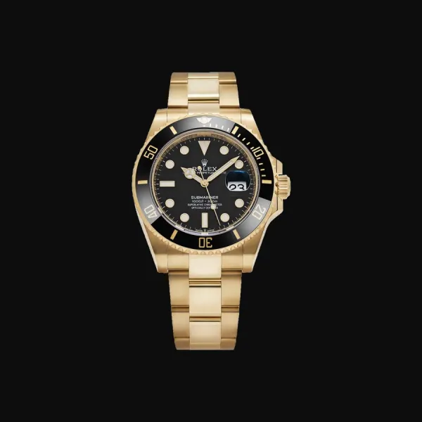 Submariner Yellow Gold Black Dial