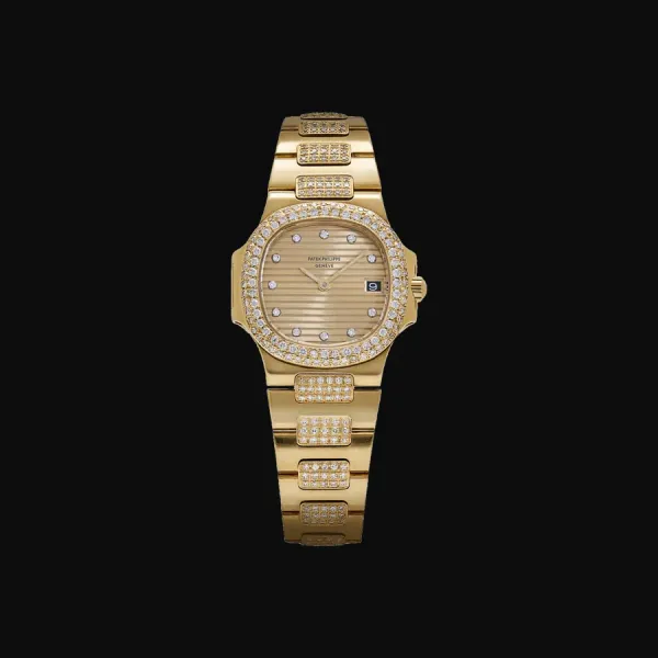 Nautilus Yellow Gold Diamond Dial