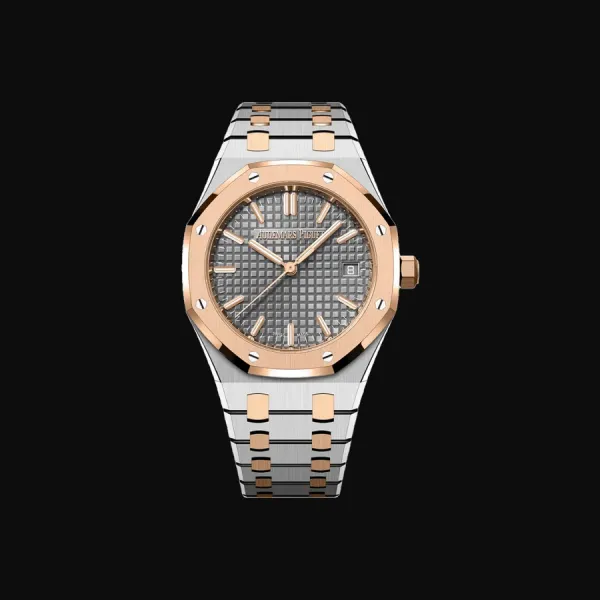 Royal Oak Rose Gold Grey Dial