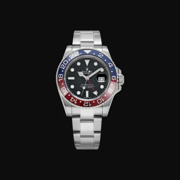 GMT-Master II White Gold Black Dial