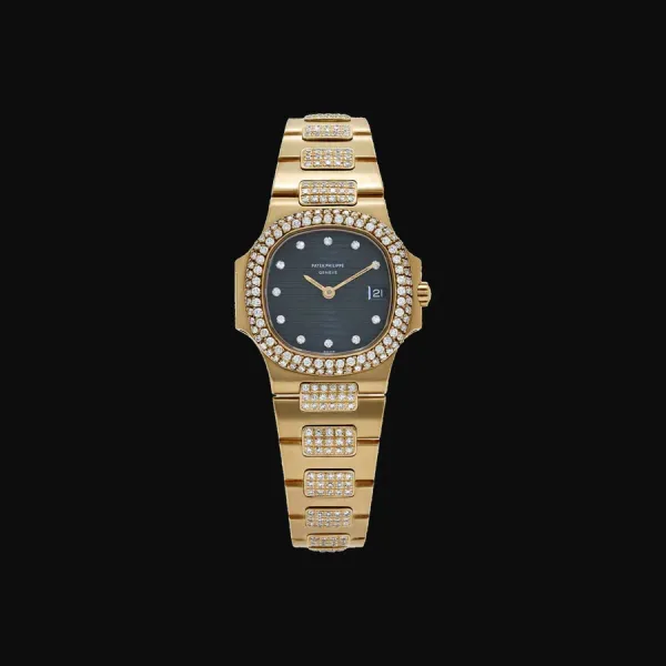 Nautilus Yellow Gold Diamond Dial