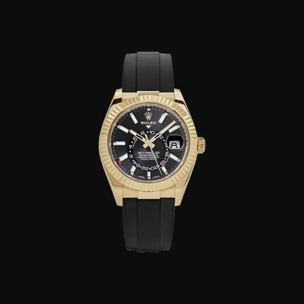 Sky-Dweller Yellow Gold Black Dial