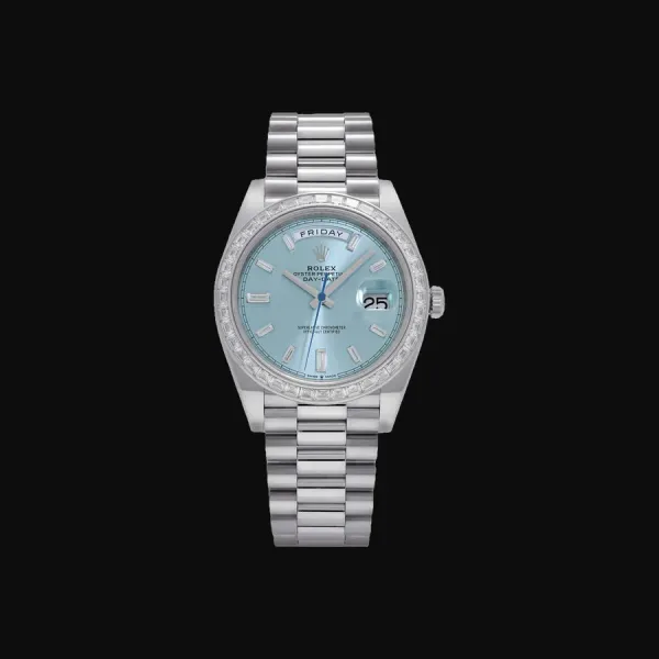 Day-Date 40 950 Platinum Ice Blue Dial