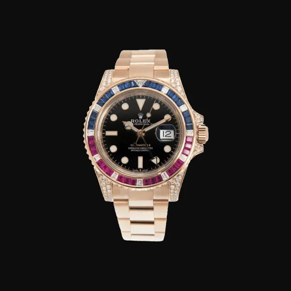 GMT-Master II Rose Gold Black Dial