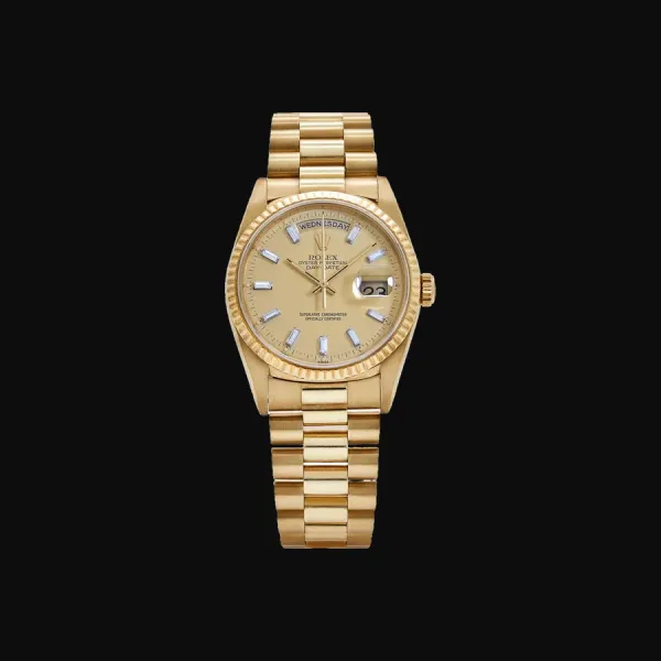Day-Date Yellow Gold Champagne Dial
