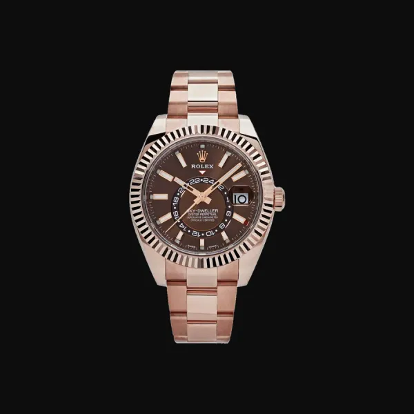 Sky-Dweller Rose Gold Chocolate Dial