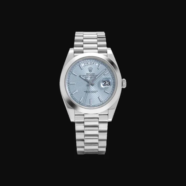 Day-Date 950 Platinum Blue Dial