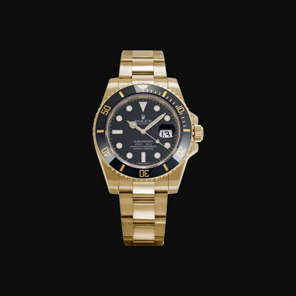 Submariner Yellow Gold Black Dial