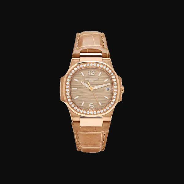 Nautilus Rose Gold Champagne Dial