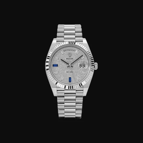 Day-Date 40 950 Platinum Pavé Diamond Dial
