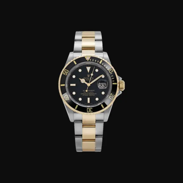 Submariner Oystersteel Yellow Gold Black Dial