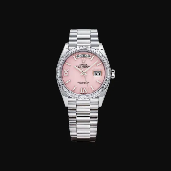 Day-Date 36 950 Platinum Pink Opal Dial
