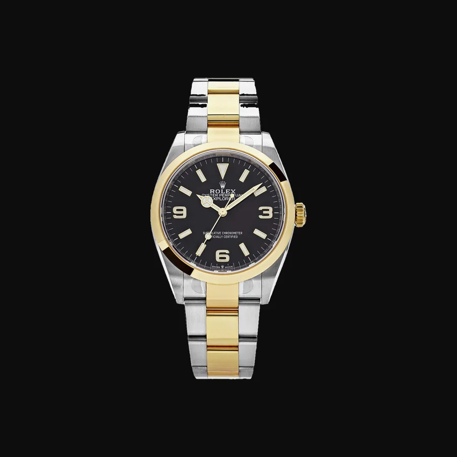 Rolex Explorer Black Dial Black Dial Ref. 124273