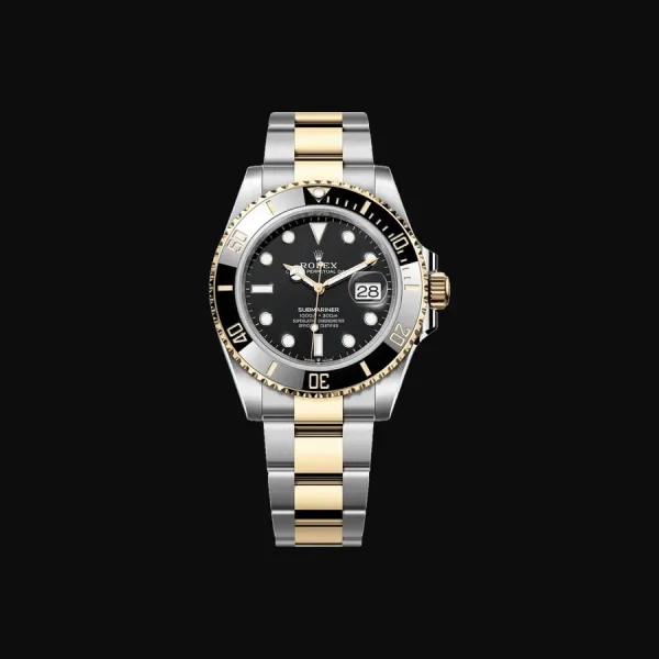 Submariner Oystersteel Yellow Gold Black Dial