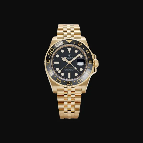 GMT-Master II Yellow Gold Black Dial