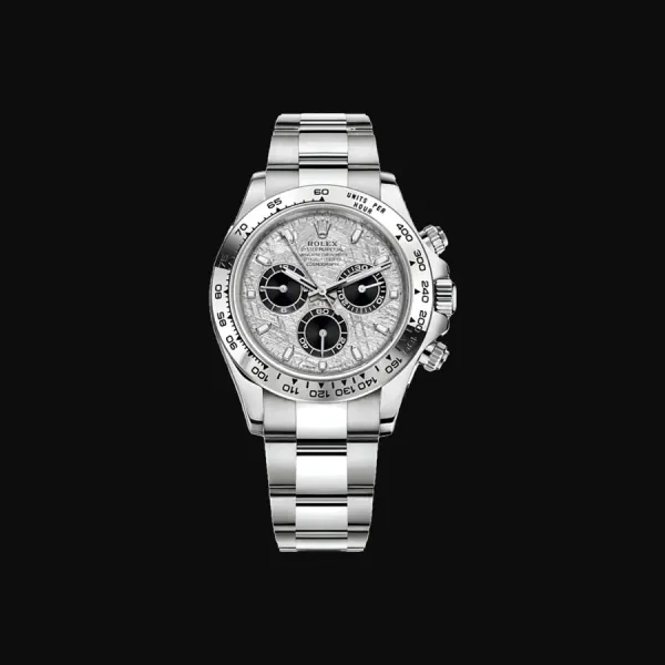 Cosmograph Daytona White Gold Meteorite Dial