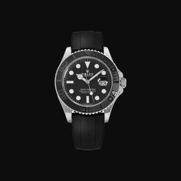 Yacht-Master 42 White Gold Black Dial