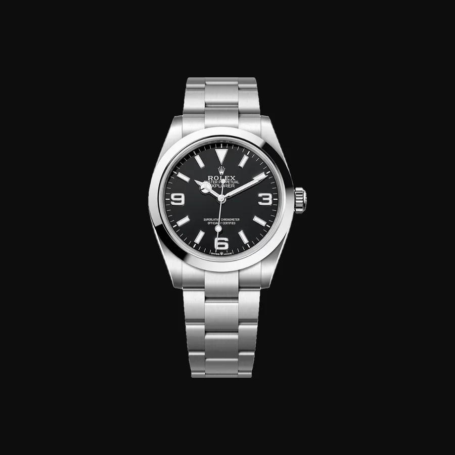 Rolex Explorer Black Dial Black Dial Ref. 224270