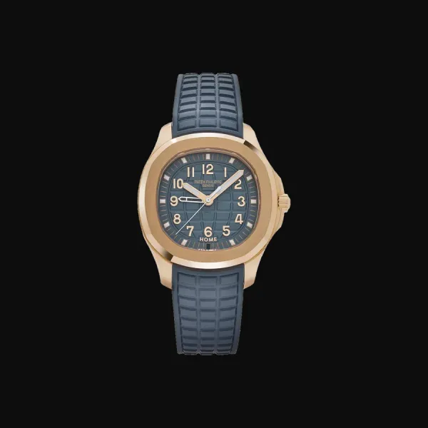 Aquanaut Rose Gold Blue Dial