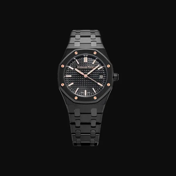 Royal Oak Black Black Dial