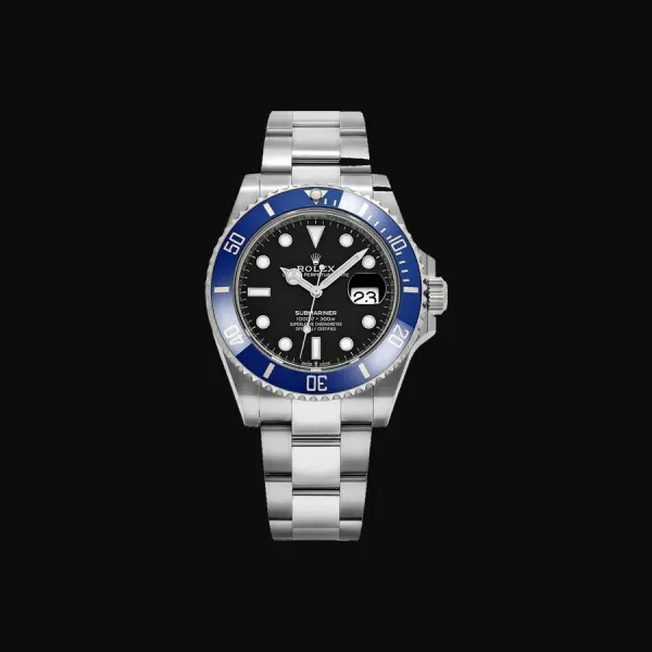 Submariner White Gold Black Dial