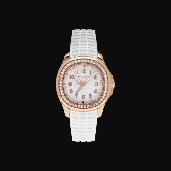 Aquanaut Luce Rose Gold White Dial