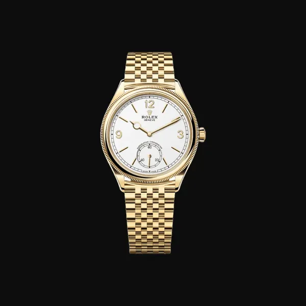 Perpetual 52508 Intense Yellow Gold Intense White Dial