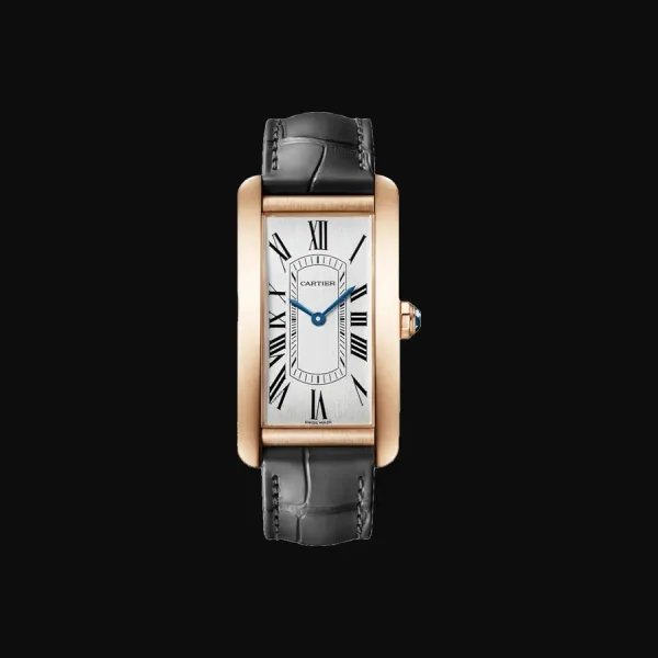Tank Americaine Yellow Gold Silver Dial