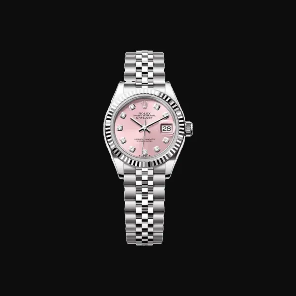 Datejust 28 Pink Diamond Dial