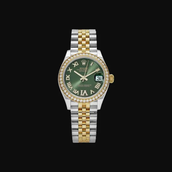 Datejust 31 Green Roman Dial