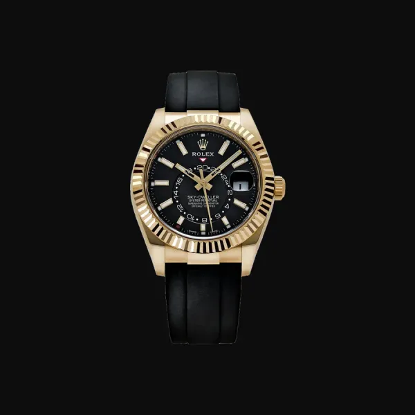 Sky-Dweller Yellow Gold Black Dial