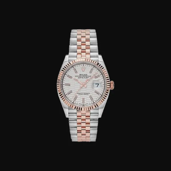 Datejust 36 Silver Fluted Motif Dial