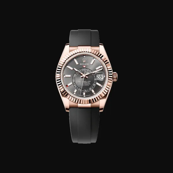 Sky-Dweller Rose Gold Rhodium Dial