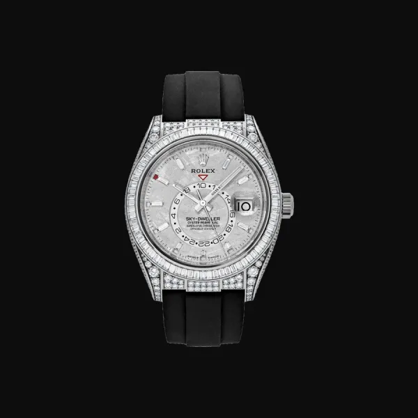 Sky-Dweller White Gold Meteorite Dial