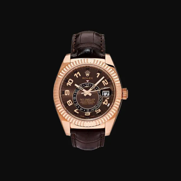 Sky-Dweller Rose Gold Chocolate Dial