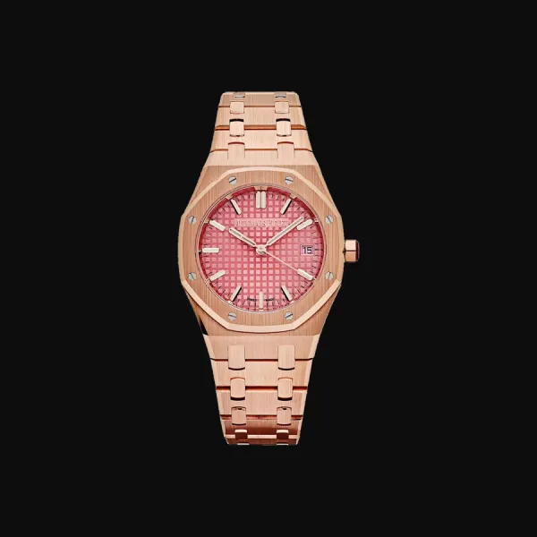 Royal Oak Rose Gold Pink Dial